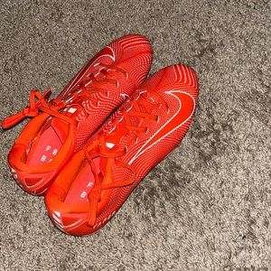 10.5 Orange Nike Football Cleats